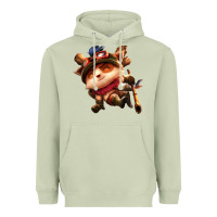 Matcha league of legends teemo Heavyweight Hoodie - linhVisuals