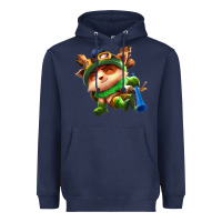 Navy league of legends teemo Heavyweight Hoodie - linhVisuals