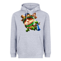 Heather Grey league of legends teemo Heavyweight Hoodie - linhVisuals