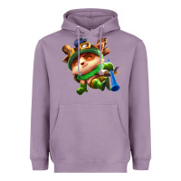 Lavender league of legends teemo Heavyweight Hoodie - linhVisuals