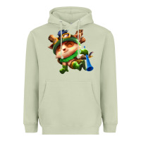 Matcha league of legends teemo Heavyweight Hoodie - linhVisuals