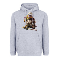 Heather Grey league of legends teemo Heavyweight Hoodie - linhVisuals