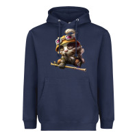 Navy league of legends teemo Heavyweight Hoodie - linhVisuals