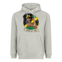 Moon Dust jamaican black woman t shirt jamaica afro girl pride Heavyweight Hoodie - linhVisuals