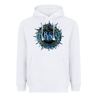 White arch enemy Heavyweight Hoodie - linhVisuals