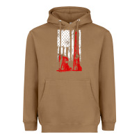 Toasted Coconut oilfield shirt   us flag oil rig shirt Heavyweight Hoodie - linhVisuals