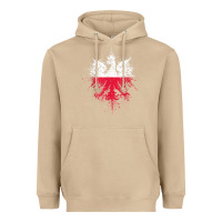 Mushroom polish eagle  polish pride  polish flag  polish t shirt Heavyweight Hoodie - linhVisuals
