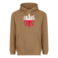 Toasted Coconut polish eagle  polish pride  polish flag  polish t shirt Heavyweight Hoodie - linhVisuals