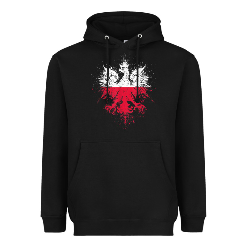 Polish Eagle  Polish Pride  Polish Flag  Polish T Shirt Heavyweight Hoodie by linhVisuals | Teevron