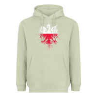 Matcha polish eagle  polish pride  polish flag  polish t shirt Heavyweight Hoodie - linhVisuals