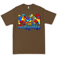 Cacao Mom Autism life Premium Tee - CowGirlArtShop