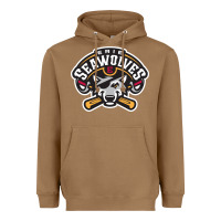Toasted Coconut sport american Heavyweight Hoodie - linhVisuals