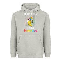 Moon Dust mens sorry girl i like bananas funny lgbt gay pride tshirt gifts Heavyweight Hoodie - linhVisuals
