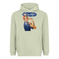 Matcha rosie the riveter shirt we can do it feminist retro t shirt Heavyweight Hoodie - linhVisuals