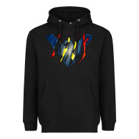 Black nightwing super hero Heavyweight Hoodie - linhVisuals
