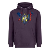 Plum nightwing super hero Heavyweight Hoodie - linhVisuals