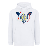 White nightwing super hero Heavyweight Hoodie - linhVisuals