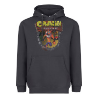 Smoke crash bandicoot 1966 Heavyweight Hoodie - linhVisuals