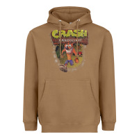 Toasted Coconut crash bandicoot 1966 Heavyweight Hoodie - linhVisuals