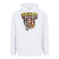 White crash bandicoot 1966 Heavyweight Hoodie - linhVisuals