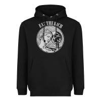 Black eat the rich Heavyweight Hoodie - linhVisuals