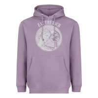 Lavender eat the rich Heavyweight Hoodie - linhVisuals