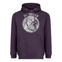 Plum eat the rich Heavyweight Hoodie - linhVisuals