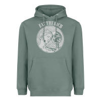 Sage eat the rich Heavyweight Hoodie - linhVisuals