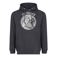 Smoke eat the rich Heavyweight Hoodie - linhVisuals