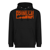 Black formula 1 Heavyweight Hoodie - linhVisuals