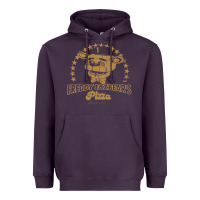Plum freddy fazbear's pizza 1983   freddy fazbears pizza Heavyweight Hoodie - linhVisuals