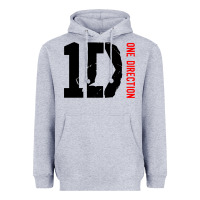 Heather Grey one direction 1d [twhite] Heavyweight Hoodie - linhVisuals