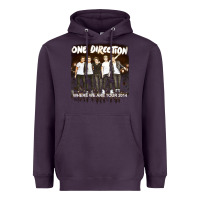 Plum one direction 04 [tb] Heavyweight Hoodie - linhVisuals