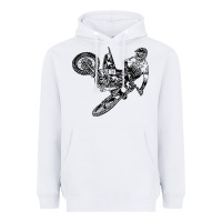 Eli Tomac Jump Illustration Heavyweight Hoodie | Teevron