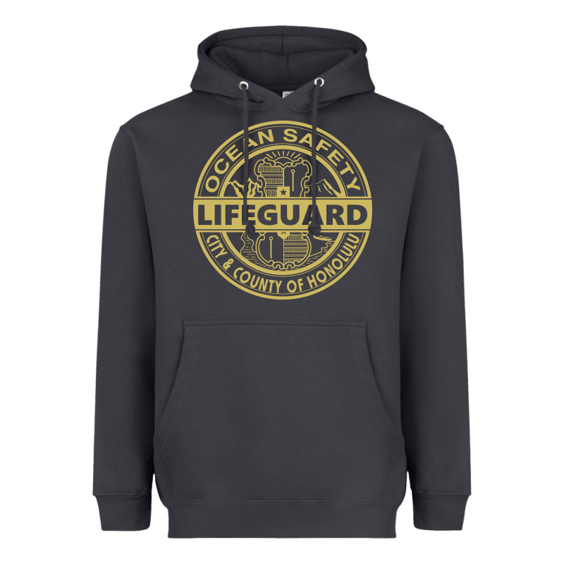 Honolulu Lifeguard   Lifeguard Heavyweight Hoodie by linhVisuals | Teevron