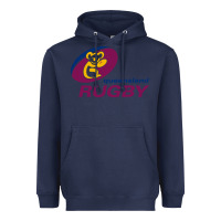 Navy queensland rugby Heavyweight Hoodie - linhVisuals