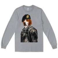 Heather Grey Pet Portraits, Custom Pet Portraits, Renaissance Pet Portraits, Custom Long Sleeve Tee - RanaPortraitStore