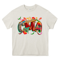 Cream cinco de mayo cma Heavy Core Tee - CowGirlArtShop