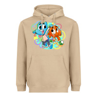 Mushroom gumball and darwin Heavyweight Hoodie - linhVisuals
