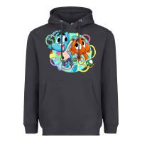 Smoke gumball and darwin Heavyweight Hoodie - linhVisuals