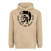 Mushroom diesel only the brave Heavyweight Hoodie - linhVisuals