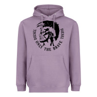 Lavender diesel only the brave Heavyweight Hoodie - linhVisuals