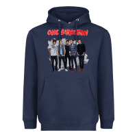 Navy one direction watercolor [tw] Heavyweight Hoodie - linhVisuals