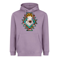 Lavender heifer cowhide aztec Heavyweight Hoodie - JahusDesignShop