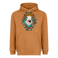 Meerkat heifer cowhide aztec Heavyweight Hoodie - JahusDesignShop