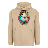 Mushroom heifer cowhide aztec Heavyweight Hoodie - JahusDesignShop