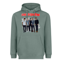 Sage one direction watercolor [tw] Heavyweight Hoodie - linhVisuals