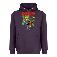 Plum king gizzard and the lizard wizard Heavyweight Hoodie - linhVisuals