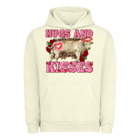 Pigment Pistachio hugs and kisses charolais bull Urban Hoodie - RanaPortraitStore