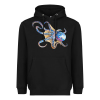 Black octopus t  shirtoctopus t  shirt Heavyweight Hoodie - linhVisuals